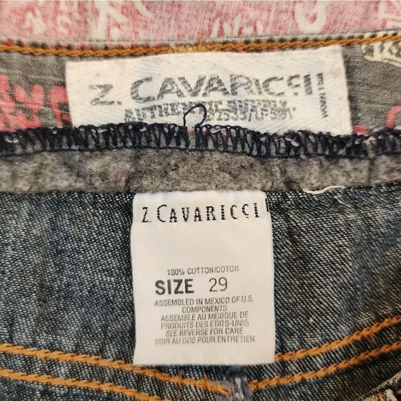 Vintage BOHO Z. Cavaricci Patchwork Straight Maxi Skirt - Picture 9 of 10